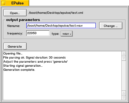 EPulse under BeOS