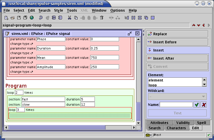 XXE editing a program